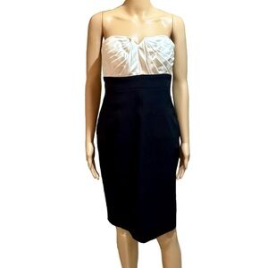 EUC Xscape Sweetheart Top Strapless Cocktail Dress Sz 12